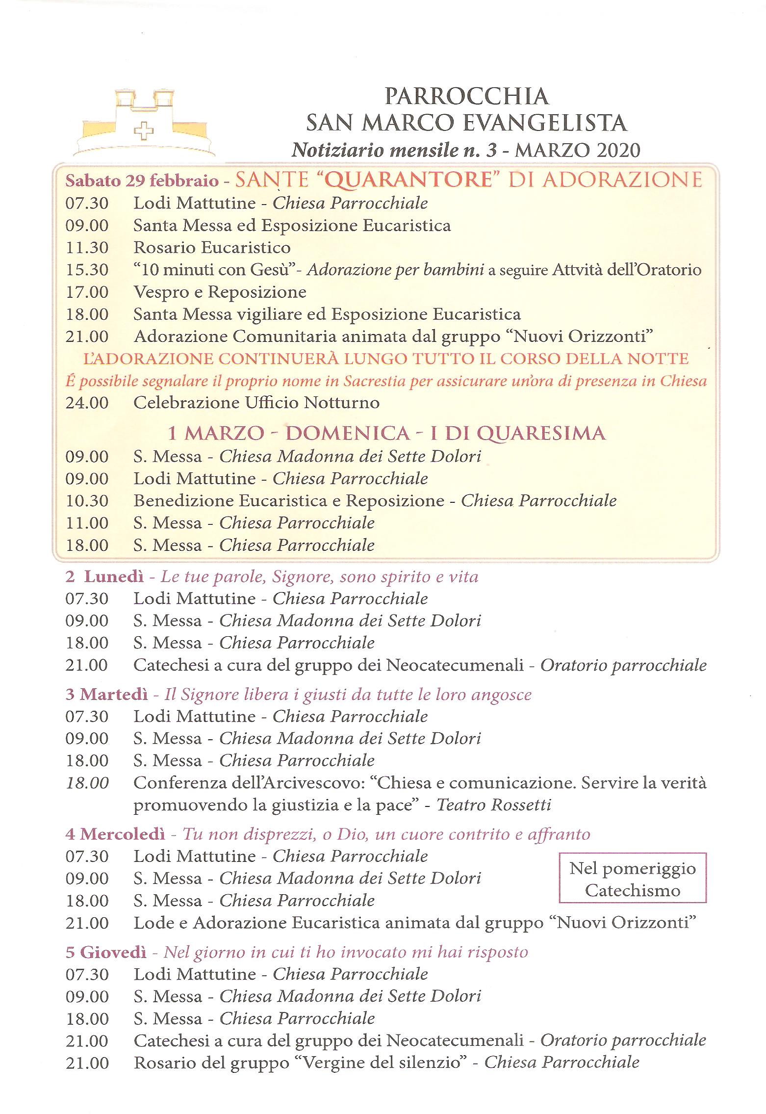 Notiziario mensile n.3 marzo 2020-pag.1